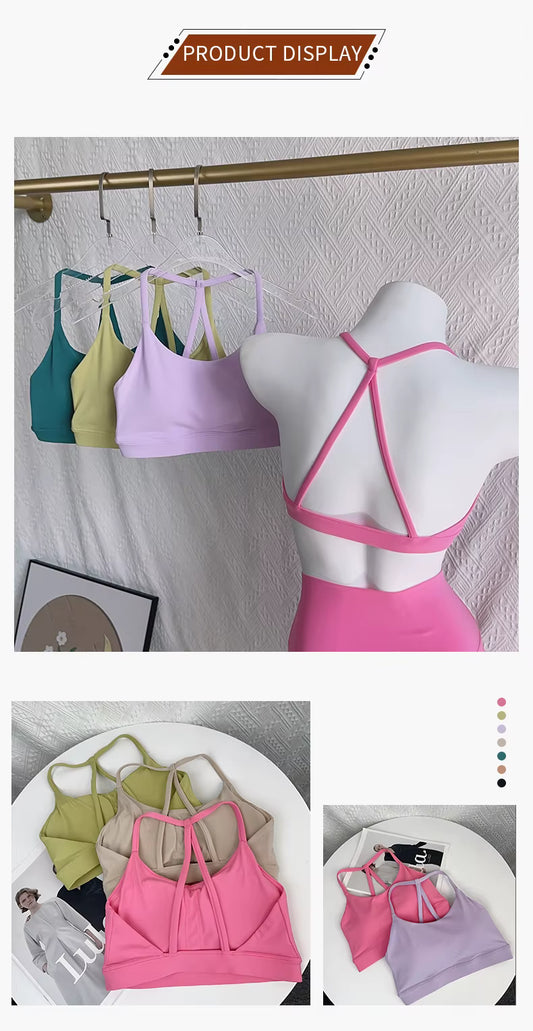 The Cross-Back Studio Bra