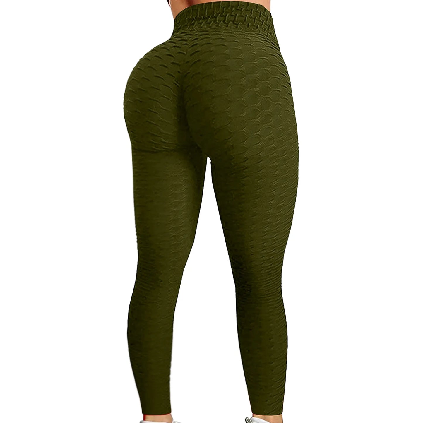 Yoga Leggings, Women High Waist Slim Pants, Push Up Sports Gym