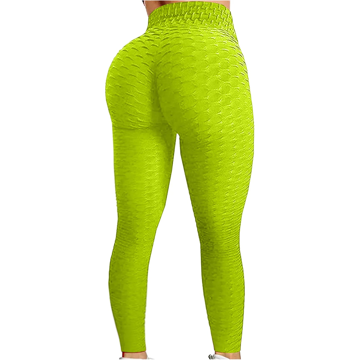 Yoga Leggings, Women High Waist Slim Pants, Push Up Sports Gym